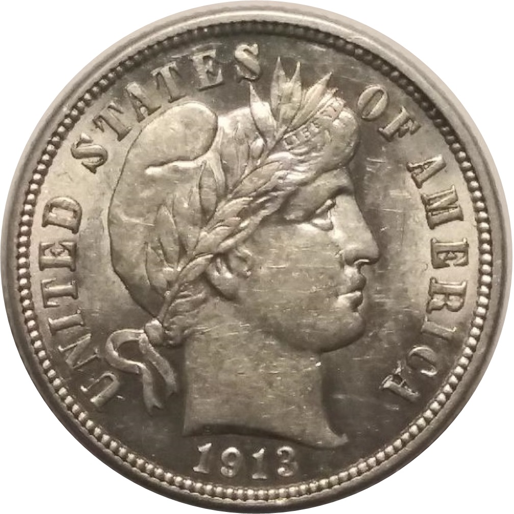1913-10c-Liberty-Head-Barber-Dime-#3